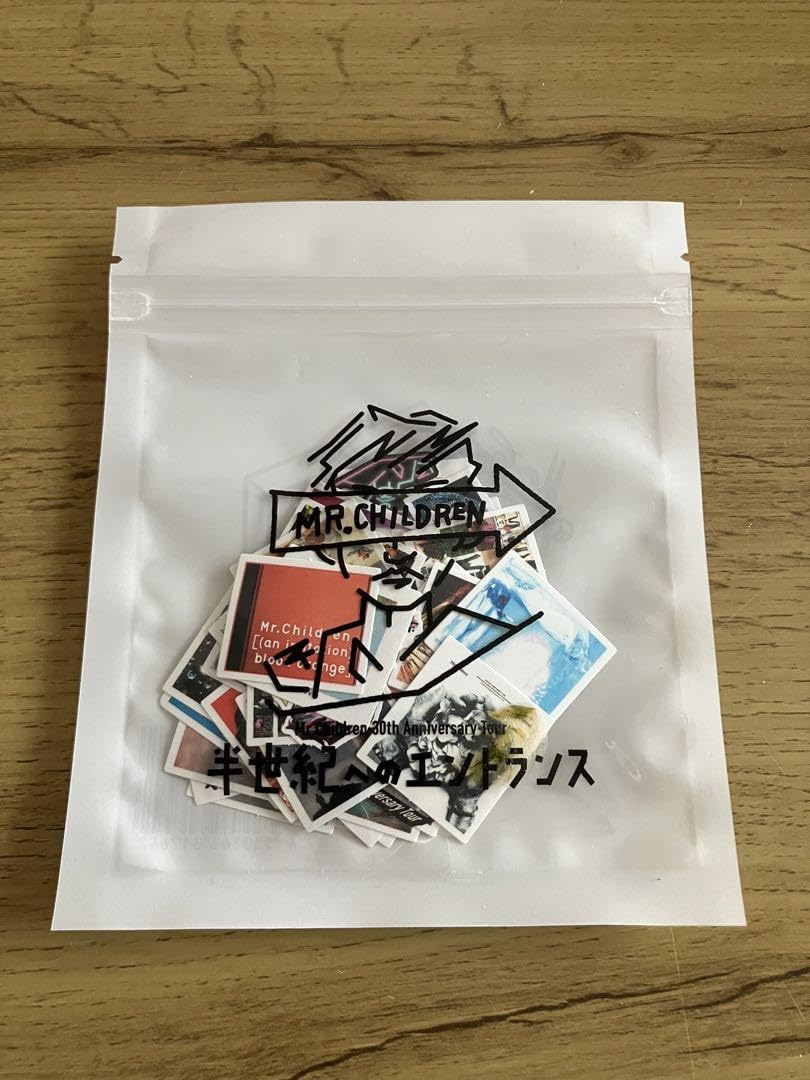 ミスチル フレークシールステッカーMr.Children半世紀へのエントランス