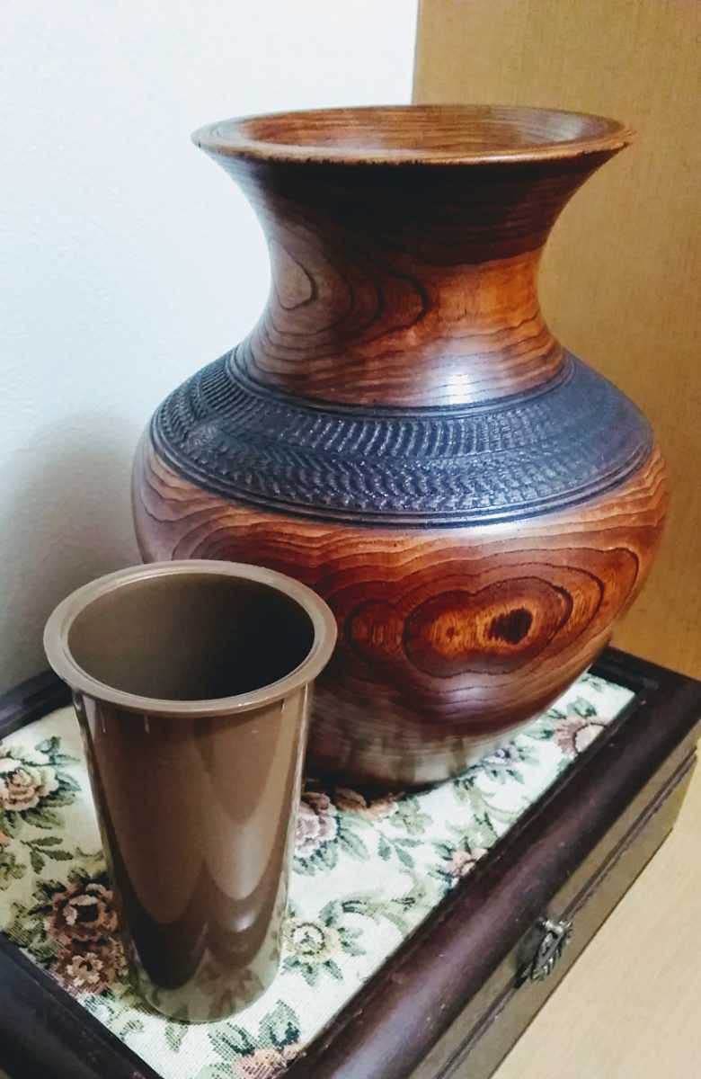 特大 花柄 飾り壷 アンティーク 昭和レトロ 骨董 特大 花柄 飾り壷