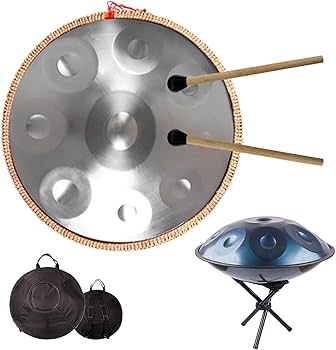 329】スチールタンドラム 大 30cm Dキー15音 パンドラム ハンドドラム