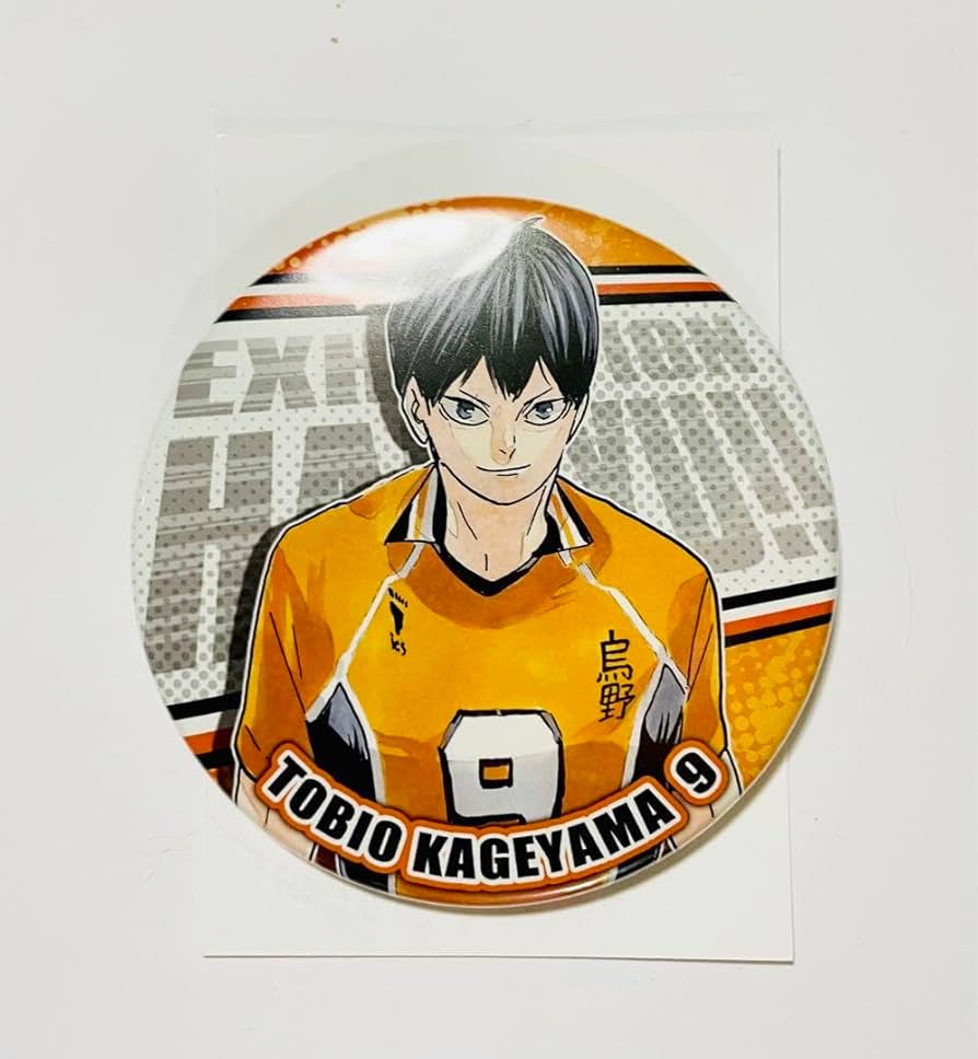 日向翔陽＆影山飛雄 缶バッジ ハイキュー アニメ原画展 東京スカイ