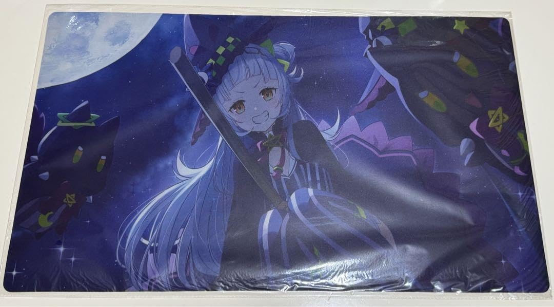 紫咲シオン 活動二周年記念 ラバーマット ホロライブ 紫咲シオン 二