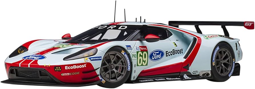 Amazon.com: AUTOart 81913 1/18 Ford GT 2019#69 24 Hours of Le Mans