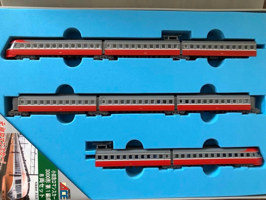 Micro ace 小田急ロマンスカー3000形8両セット 小田急ロマンスカー