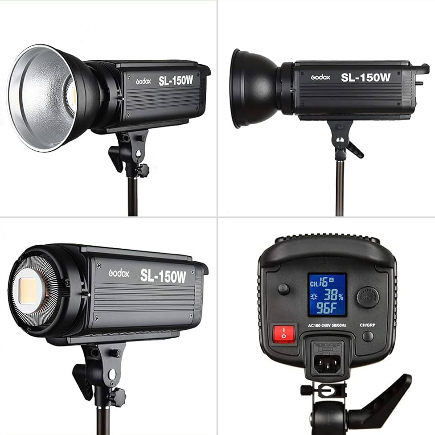 Amazon | GODOX SL150W LEDスタジオライト 150W 定常光 色温度5600