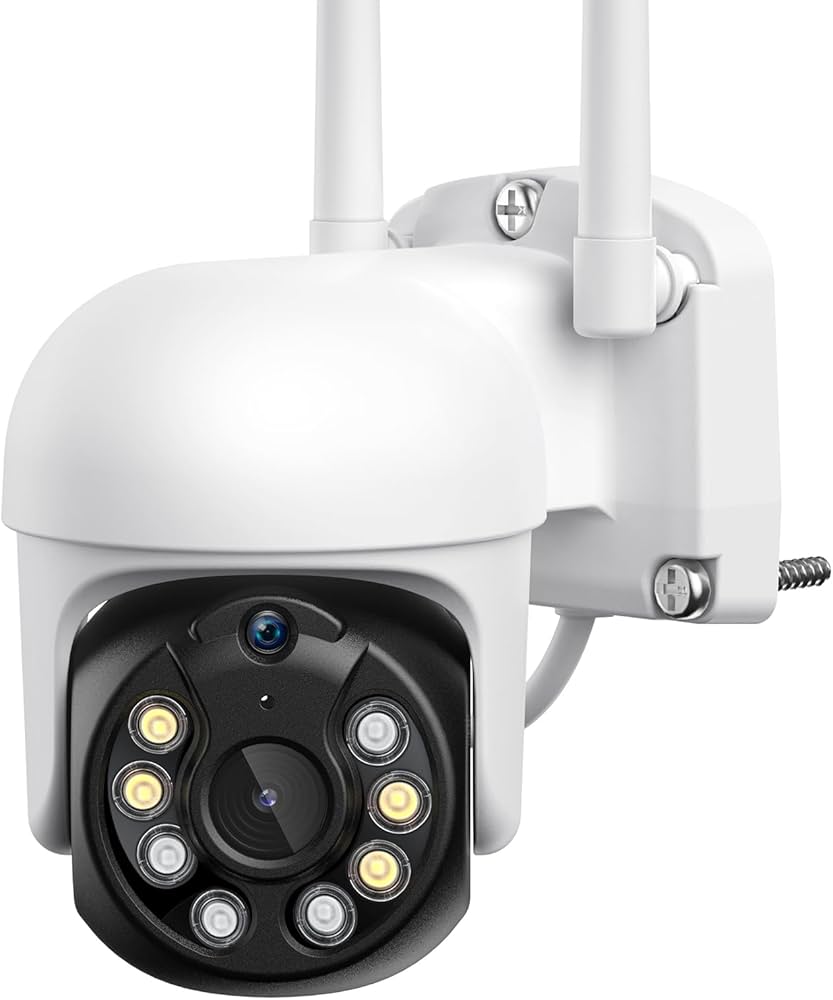 Amazon.co.jp: 【500万画素・自動追跡機能】 YESKAMOO 防犯カメラ 屋外