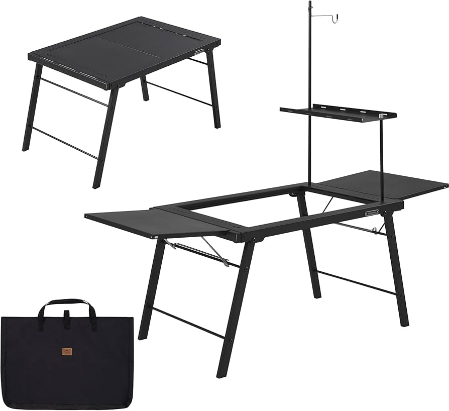 キャンプテーブルセット カバン付き IGTテーブル2個 1個追加(合計3個)可能