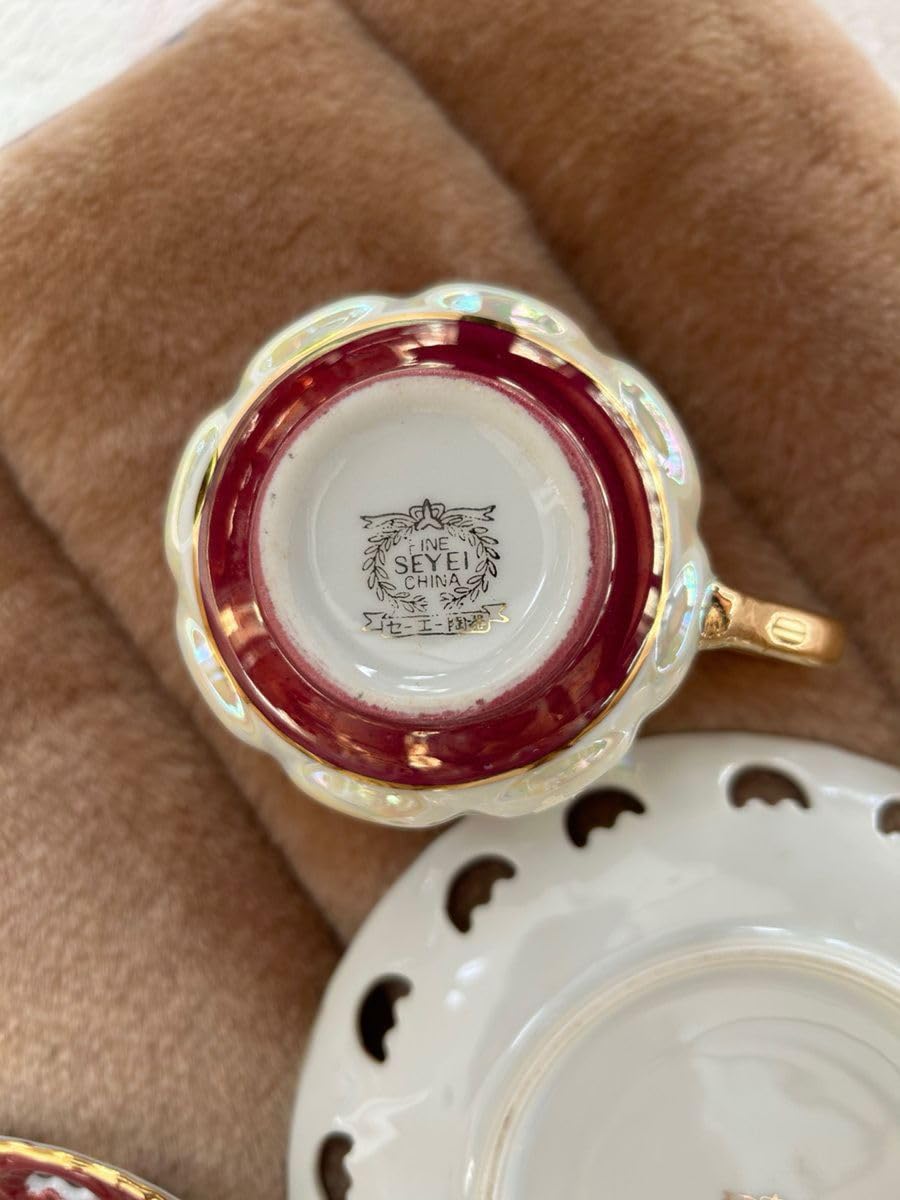 ヴィンテージ SEYEI / セーエー陶器 セーエードリーム 乙女と鳥の