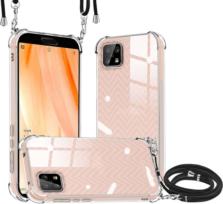 Amazon.co.jp: AQUOS sense6 ケース AQUOS sense6s ケース クリア