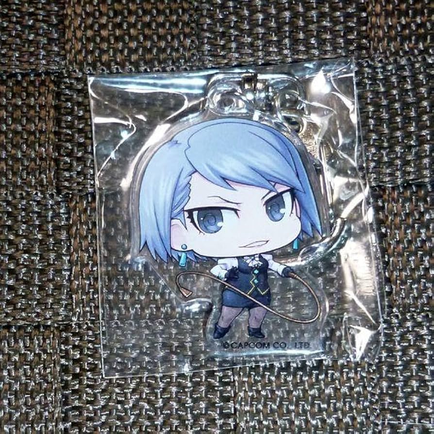 逆転裁判画廊 アクリルキーホルダー 狩魔冥 逆転裁判 逆裁 カルマ メイ