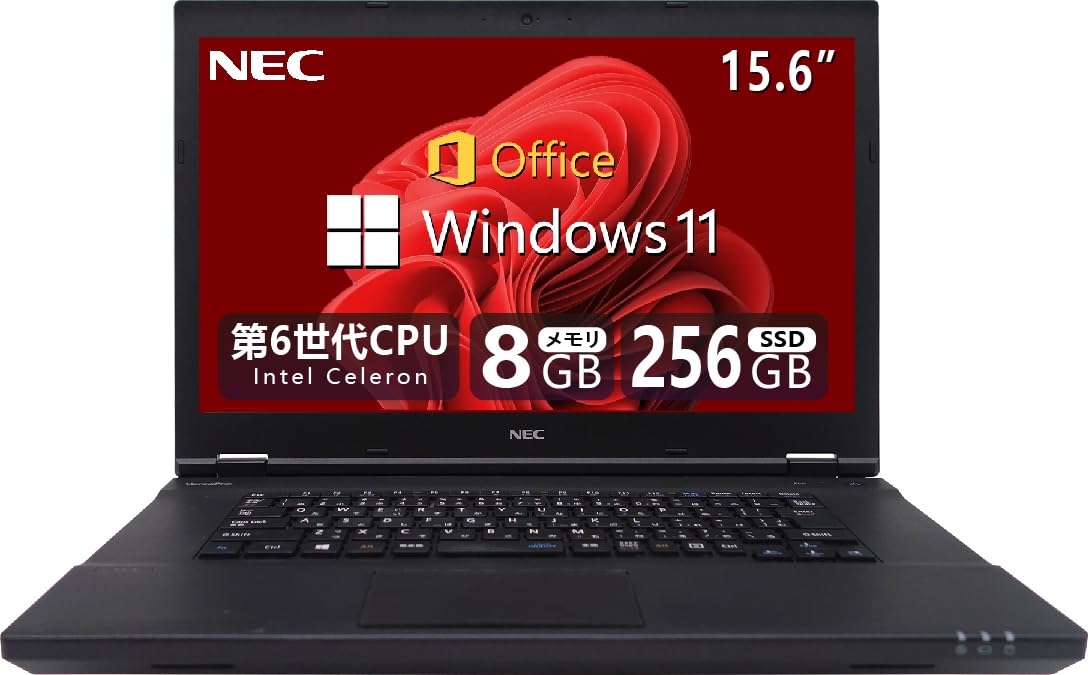 NEC エヌイーシー ノートパソコン i3 SSD Windows11 PC Windows11