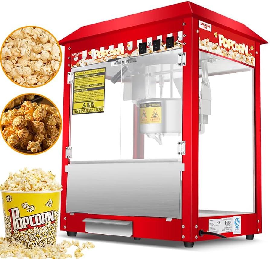 Amazon | YYJQ屋上のポップコーンマシン ポップコーンメーカー業務用