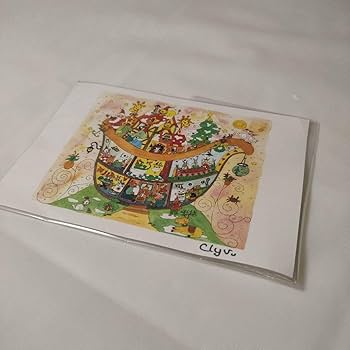 Amazon.co.jp: レア ハガキ クリーヴ クリーブ Clyv 版画 絵画