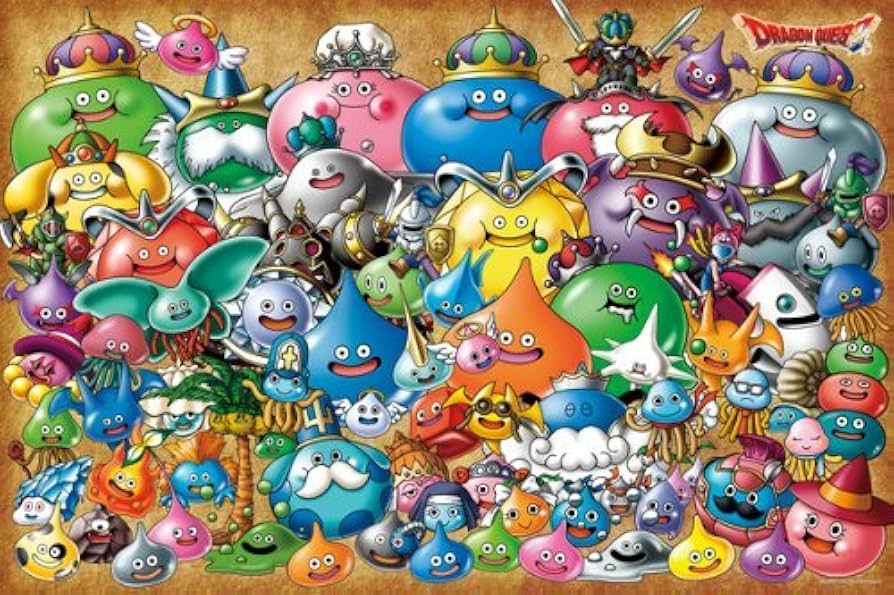 ドラゴンクエスト 144ピース ジグソーパズル 「モンスター集合