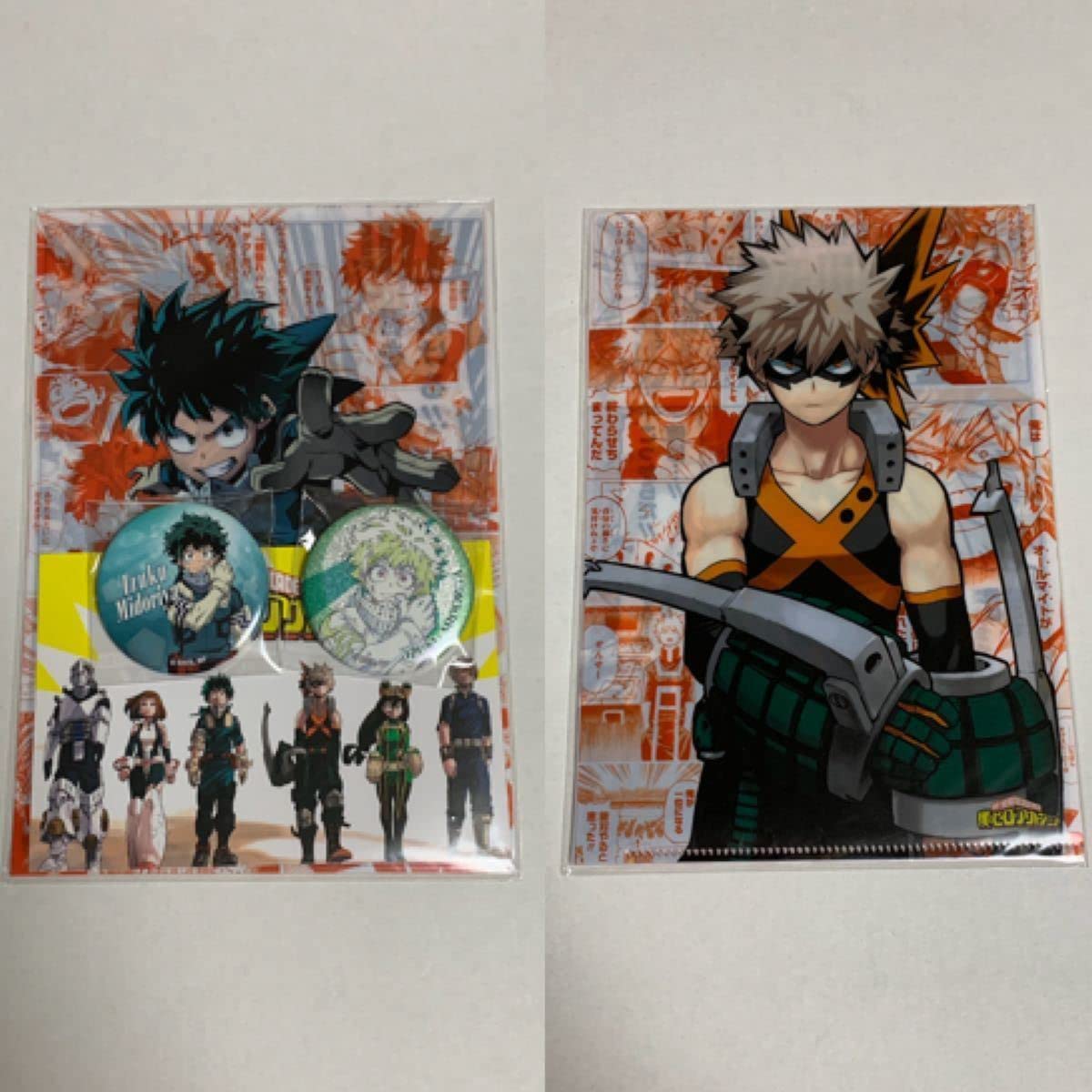 ヒロアカ 緑谷出久 クリカ ステッカー 18点セット ヒロアカ 緑谷出久