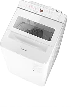 Amazon | パナソニック 全自動洗濯機 8kg NA-FA8K3-W ホワイト 液体