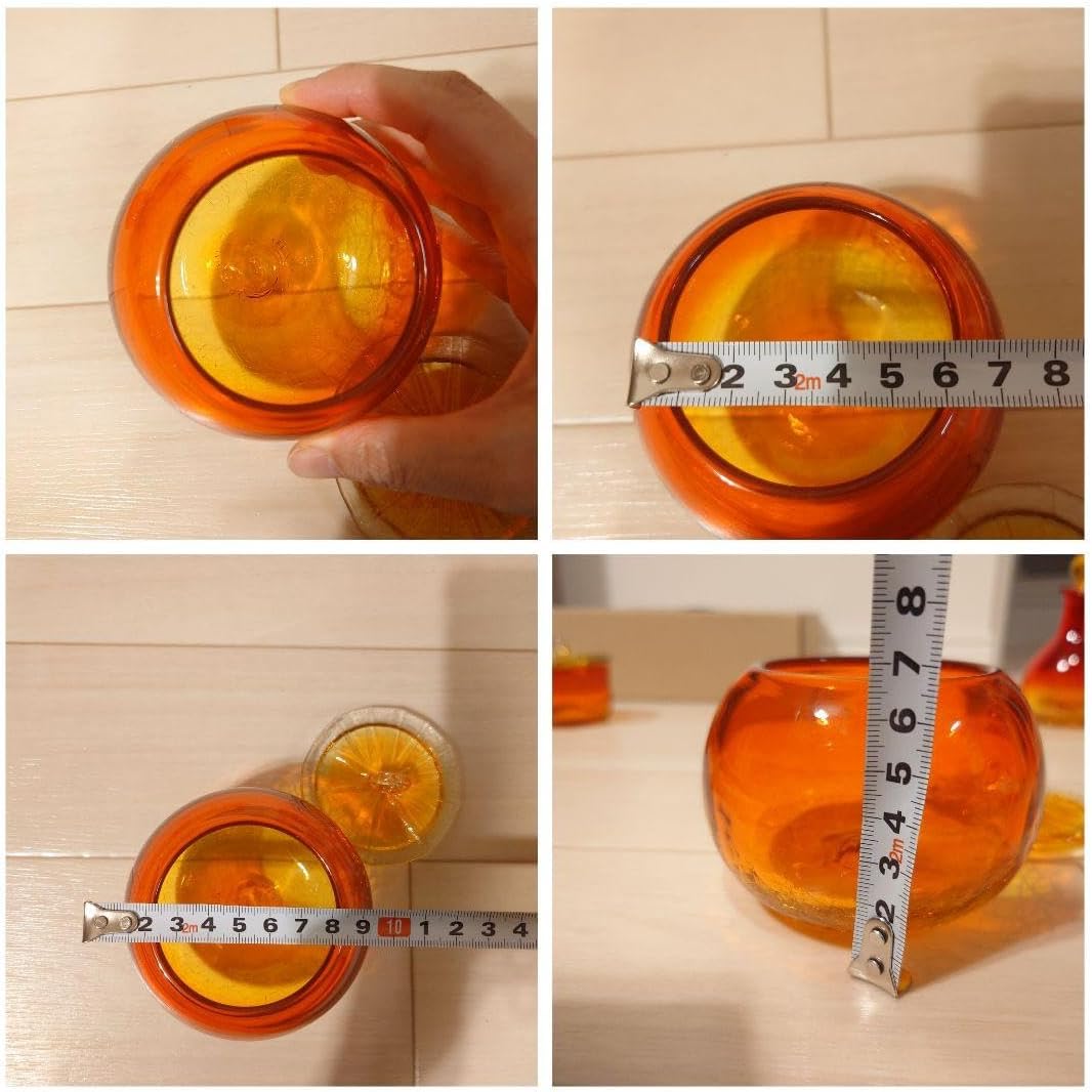 ベネチアンガラスムラノ島ゴールド入りキャンティ入れ ベネチアン