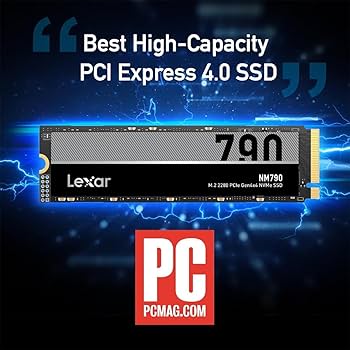 Amazon.com: Lexar 4TB NM790 SSD PCIe Gen4 NVMe M.2 2280 Internal