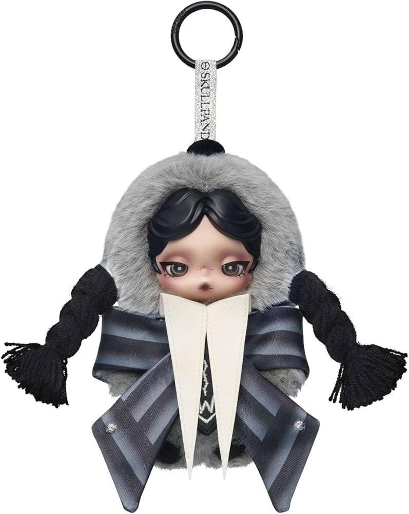 アメリカ限定】SKULLPANDA × Wednesday ぬいぐるみ XG、人気アートトイ