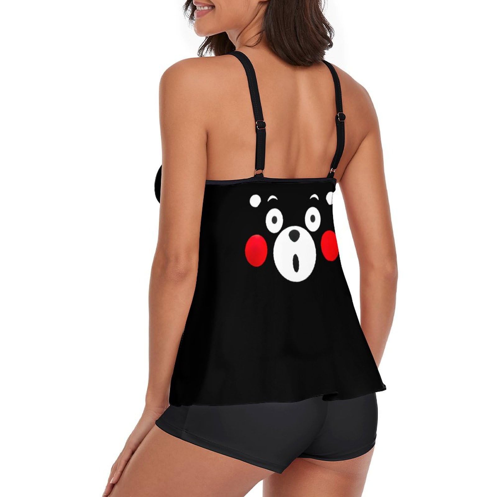 くまモン柄 水球水着