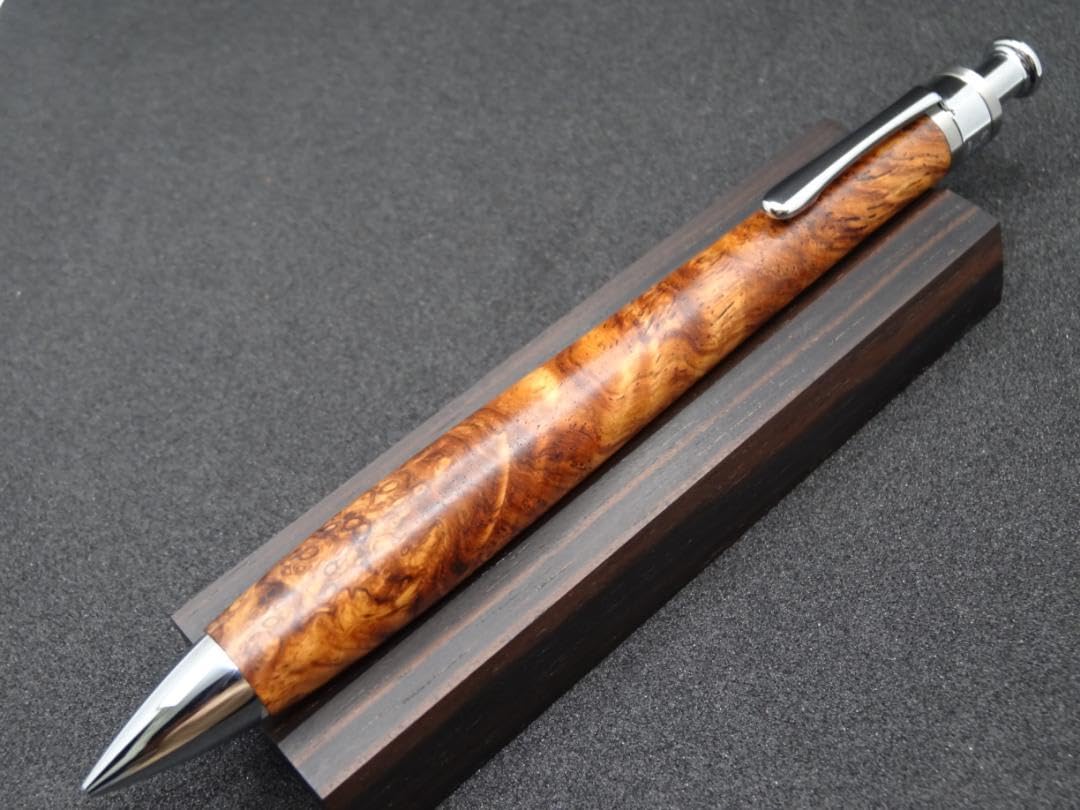 工房楔クローズドエンド楔サテンウッド•クレープマートル瘤杢