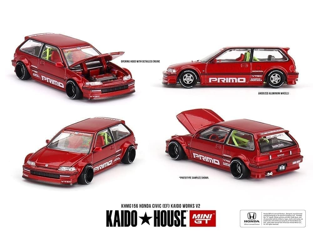 Amazon | Kaido House ホンダ シビック (EF) Kaido Works V2 by Mini