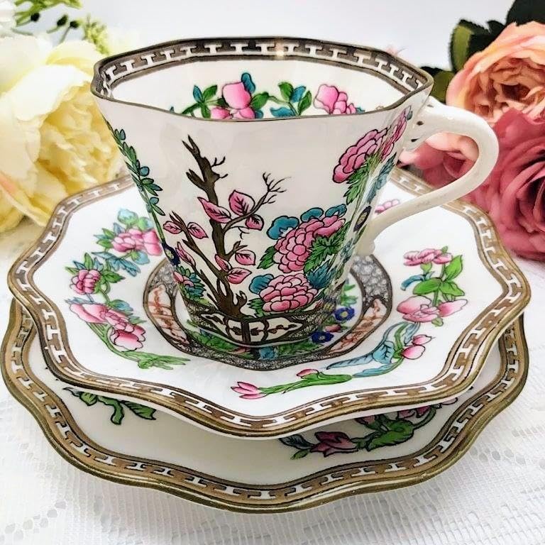 希少 コールポート インディアンツリー カラード ミニチュア ティー