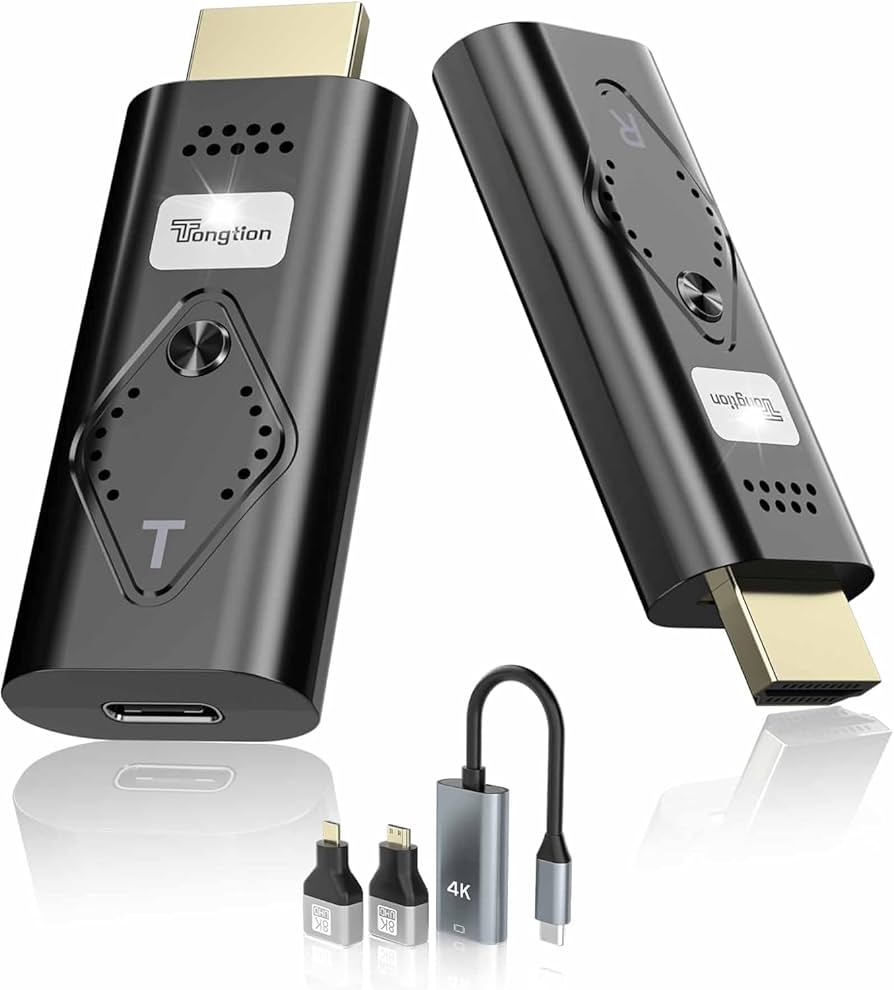 Amazon.co.jp: ワイヤレスHDMI送受信機セット、30m無線伝送、日本技適