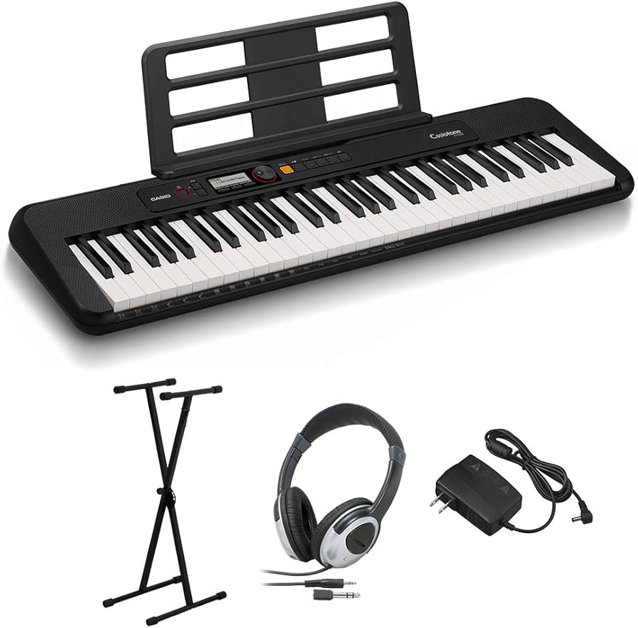 Amazon | CASIO CT-S200 BK スタンド・ヘッドホンセット 61鍵盤