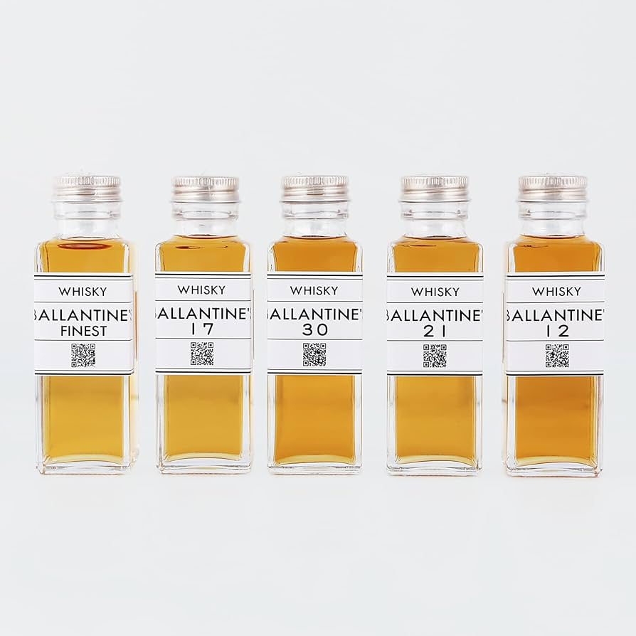 Amazon.co.jp: 【ギフトに最適】バランタイン5種 各100ml ウイスキー