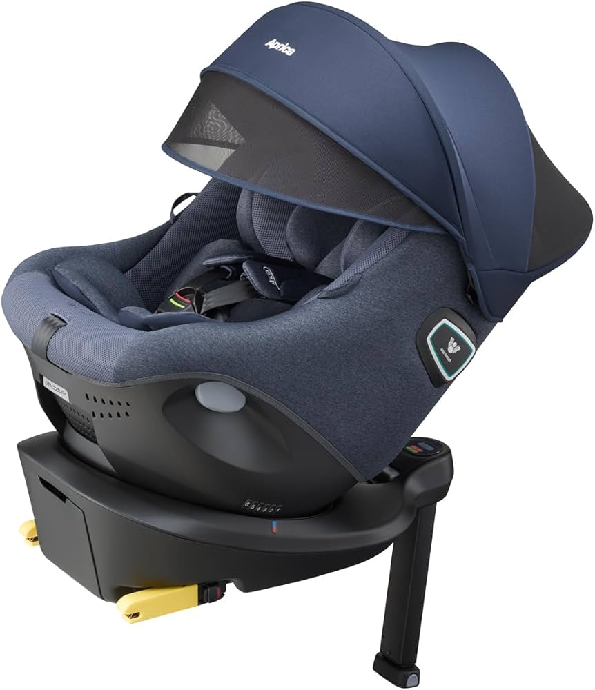 Amazon | Aprica(アップリカ) チャイルドシート ISOFIX固定 クルリラプ