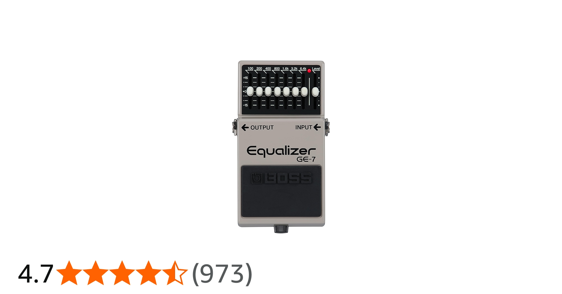 Amazon | BOSS Equalizer GE-7 | イコライザー | 楽器・音響機器