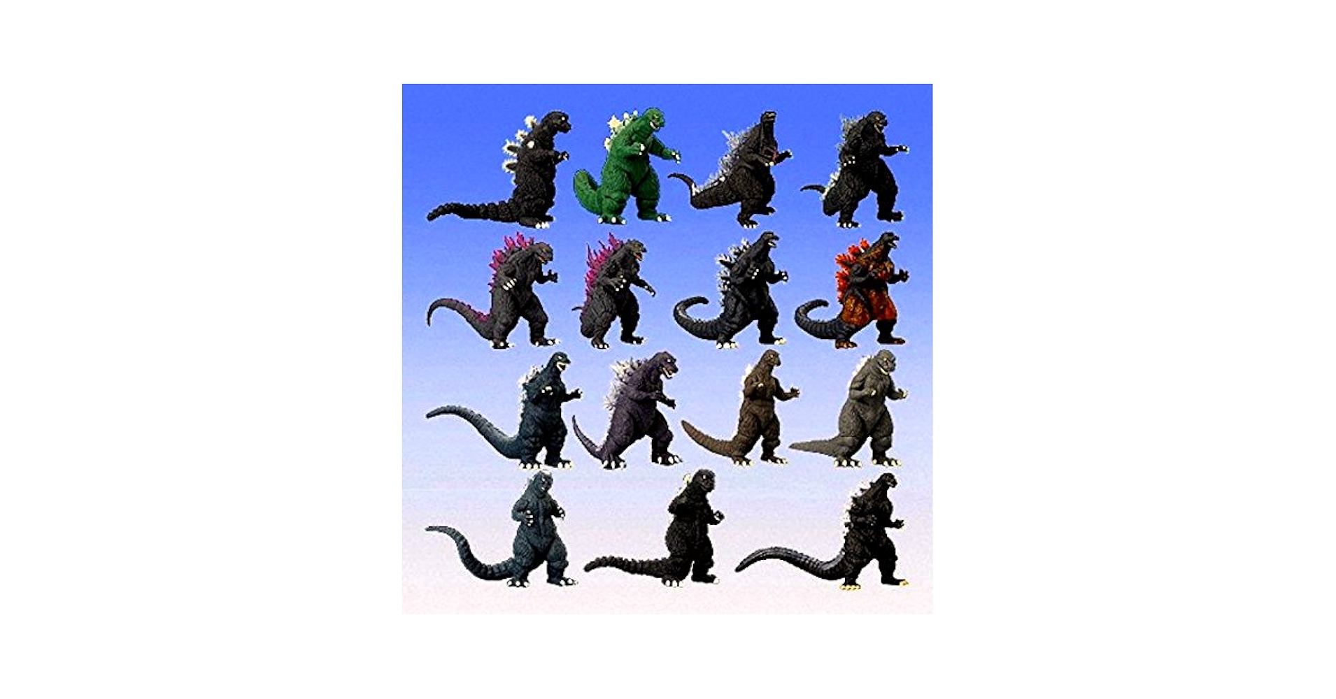 BANDAI ガチャHG『ゴジラ クロニクル2』初版コンプリート レビュー