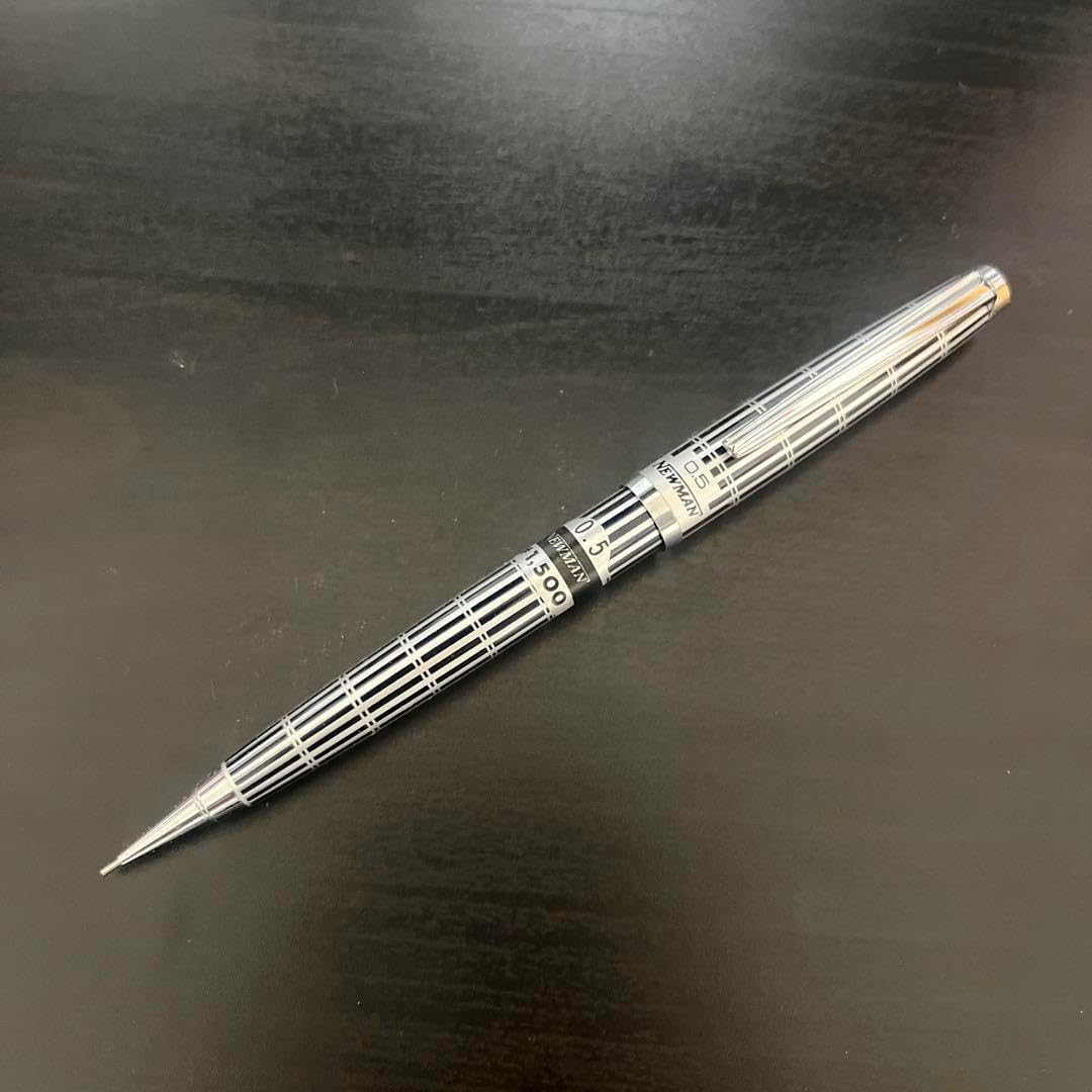 Pilot Custom 木軸& Newmanシルバー シャープペンシル セット