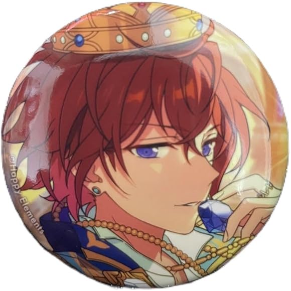 あんスタ 盛放缶バッジ 司 朱桜司 缶バッジ あんスタ 朱桜