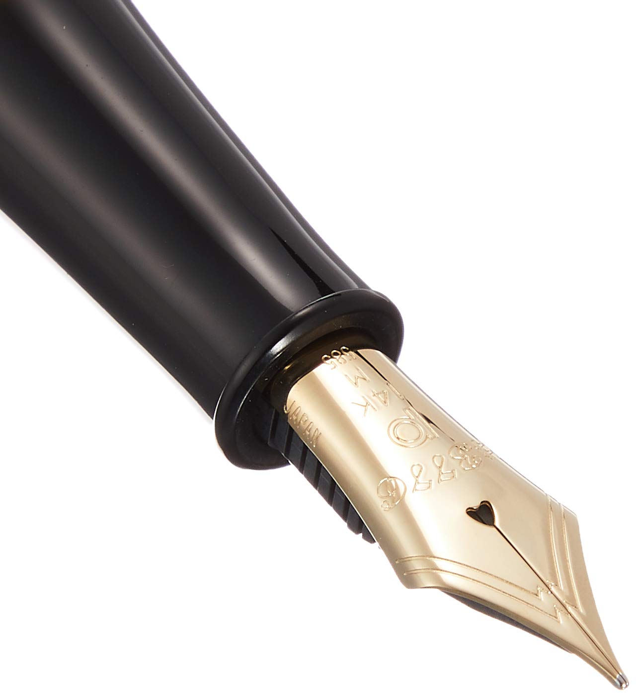 PLATINUM プラチナ万年筆 ♯3776 ギャザード 14K 掘り出し物】プラチナ