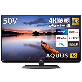 SHARP AQUOS 50V型4K液晶テレビ チューナー内蔵 4T-C50BN1