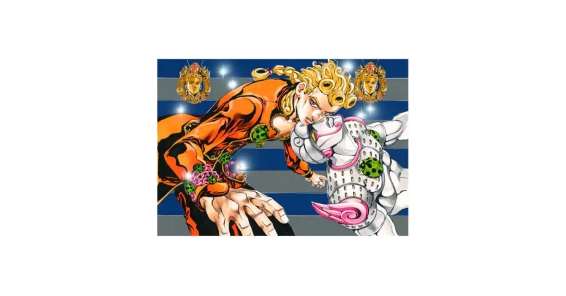 ジョルノ・ジョバァーナ JOJO展 高級複製原画 黄金の風 荒木飛呂彦原画
