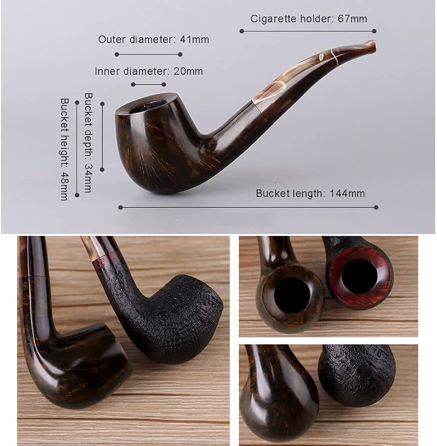 Amazon.co.jp: パイプ 喫煙具 タバコパイプ 煙草 レトロ喫煙パイプ 9MM