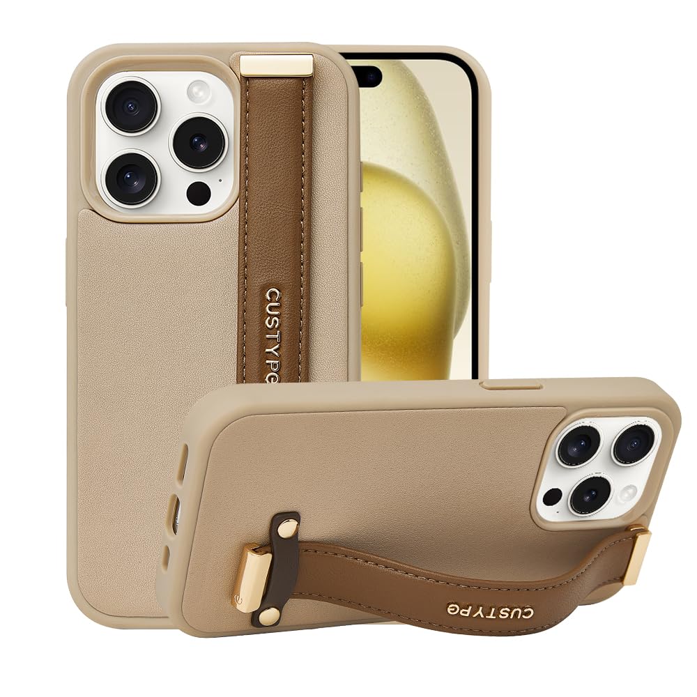 CUSTYPE iPhone15ProMax ケース CUSTYPE ベージュ iPhone15promax