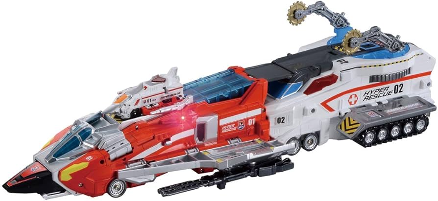 Amazon.co.jp: トミカ ハイパーレスキュー 1号&2号 DXセット : おもちゃ