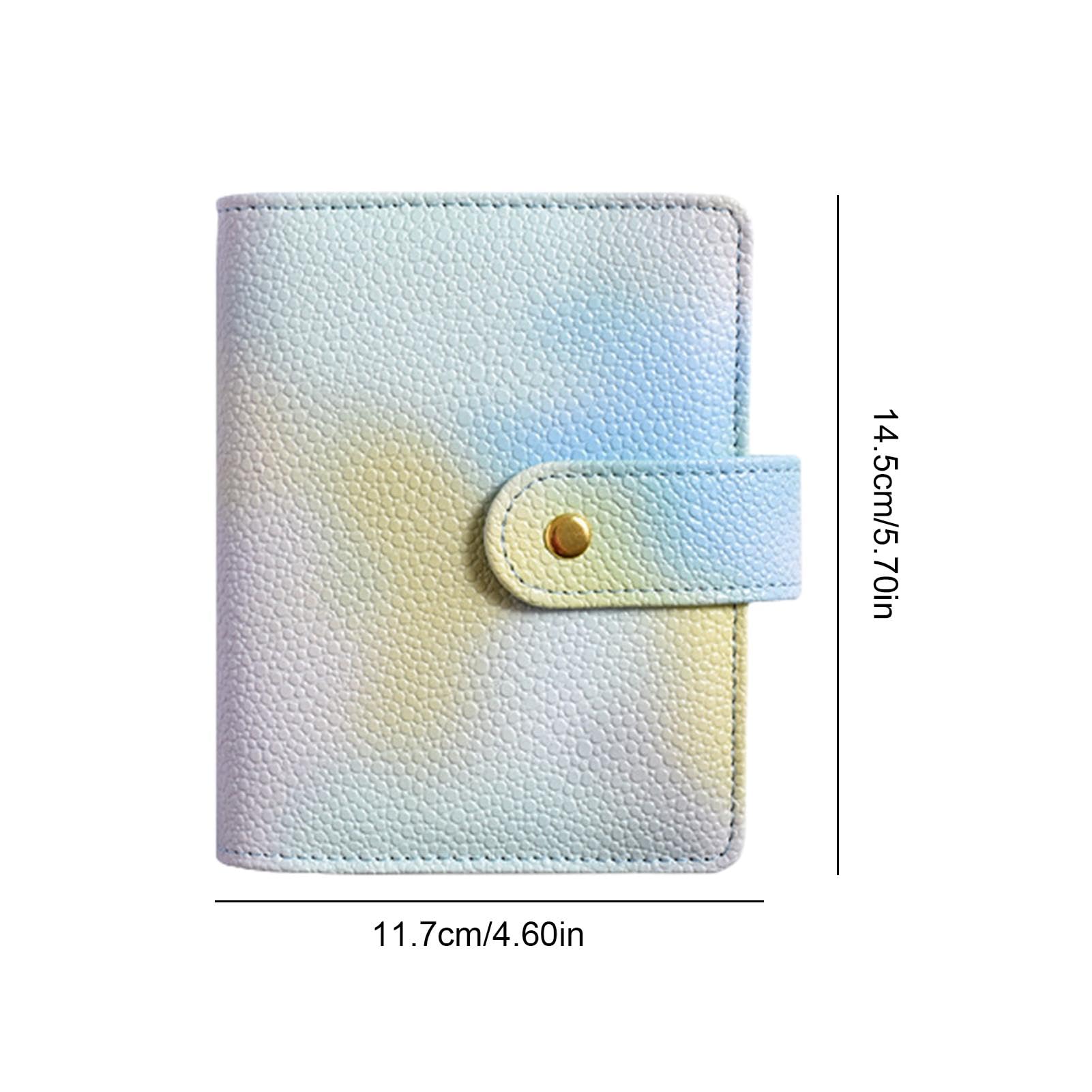 A7 貯金バインダー ウォレット ダイアリー パスポート 現金貯金 白