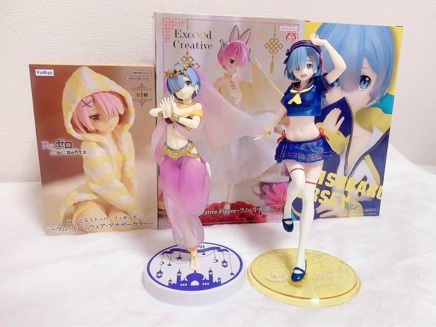 Re:ゼロから始める異世界生活 レム ラム フィギュアセット