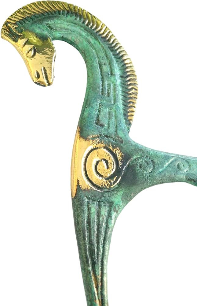 Amazon.co.jp: 古代ギリシャブロンズ博物館のレプリカStatue Horseから