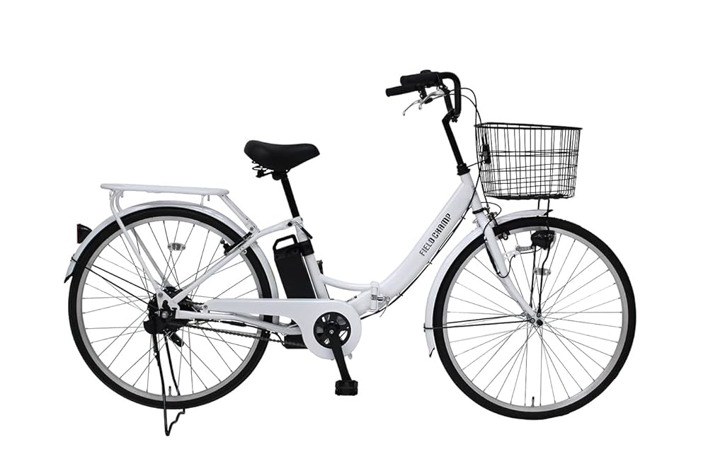 電動アシスト自転車 ホワイト シティタイプ ホワイトシティタイプ電動
