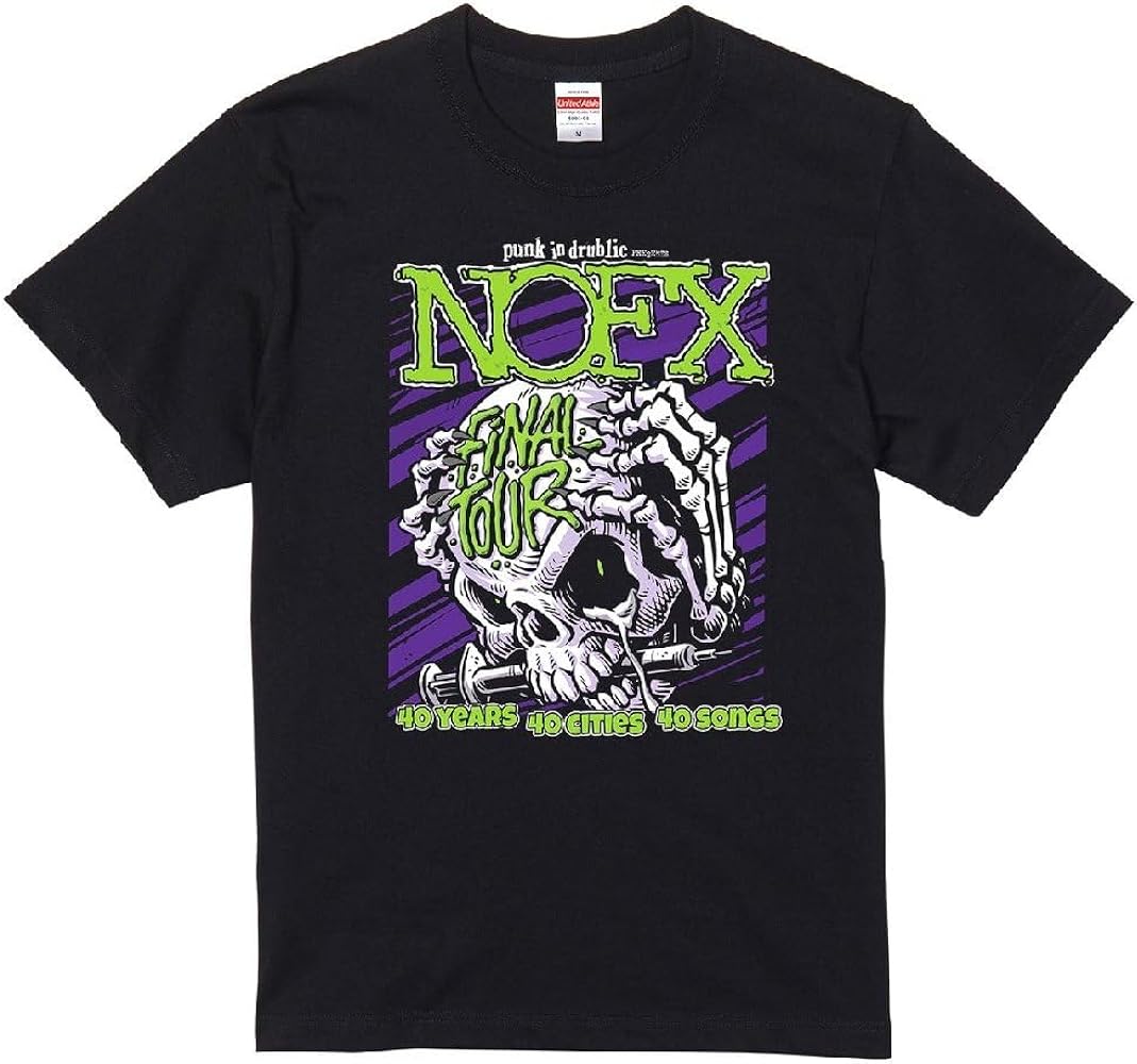 Amazon.co.jp: Lサイズ NOFX ノーエフエックス 2024 ラスト ジャパン