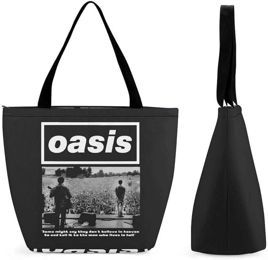 Amazon.co.jp: トートバッグ オアシス OASIS バンド 買い物バッグ