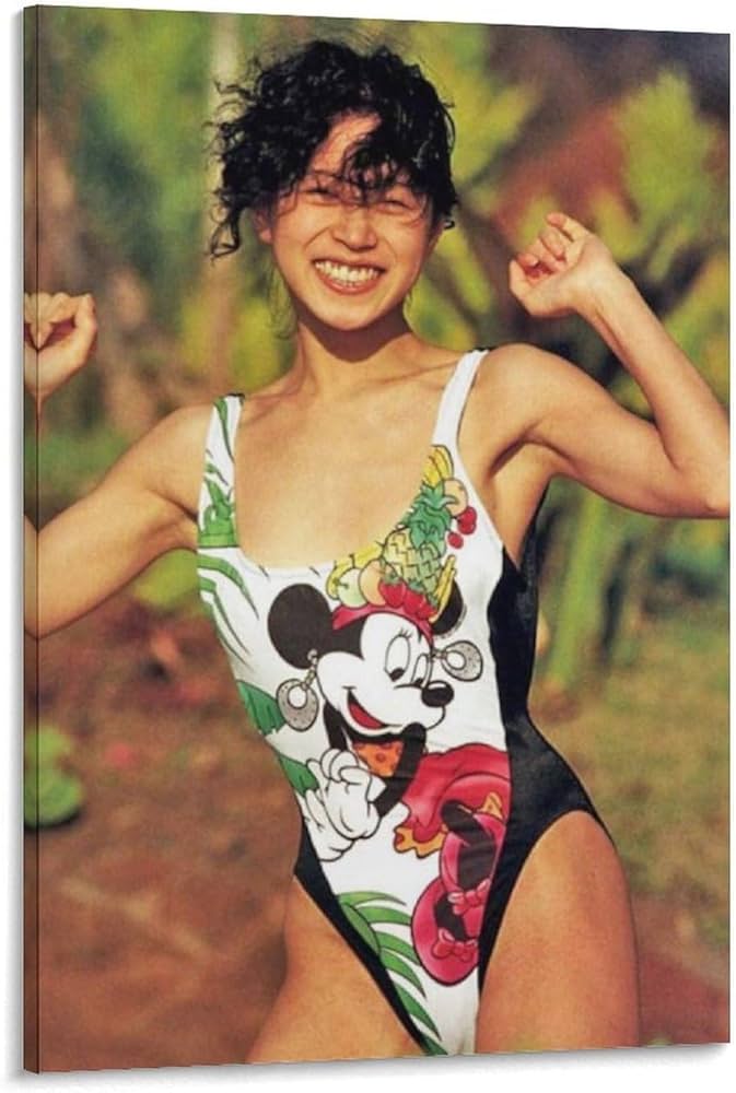 Amazon.co.jp: 中森明菜 写真集 ポスター プリント キャンバス 絵画 壁