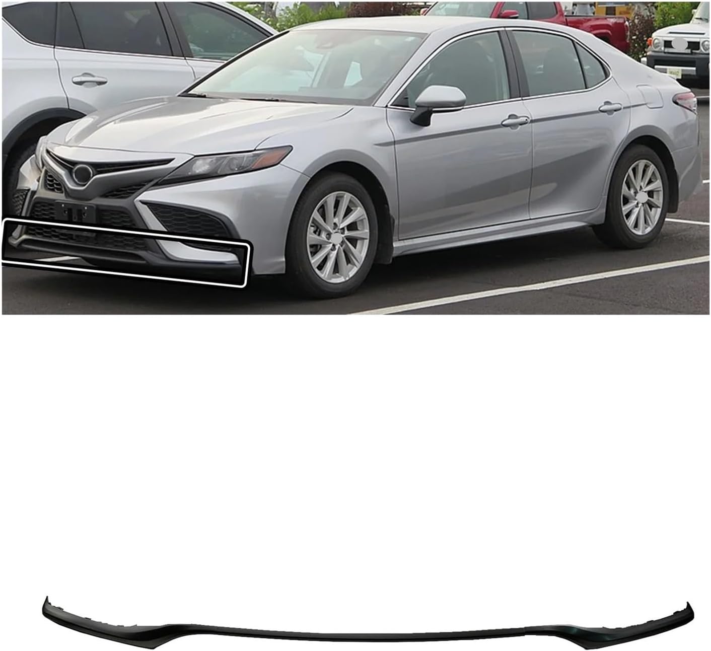 3PCS Aセット 割引 車のフロントバンパーモールディングカバー トヨタ