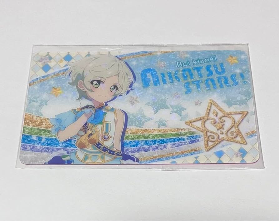 138】アイカツスターズ 騎咲レイ ハート缶バッジ ファン証明書 138