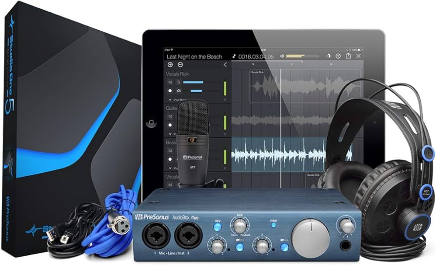 Amazon | PreSonus AudioBox iTwo Studio DTMセット オーディオ